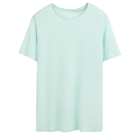 T-shirt Vert Menthe Homme Teddy Smith T-geo