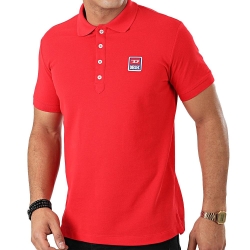 Polo Rouge Homme Diesel T-Smith