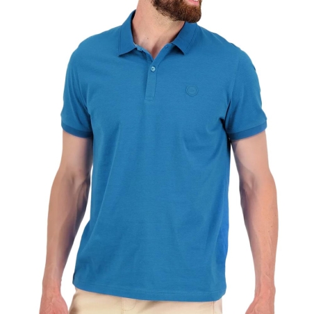 Polo Bleu Homme TBS MILEKPOL 24032