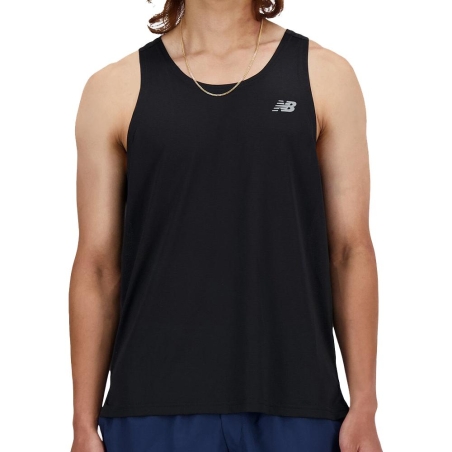 Débardeur Noir Homme New Balance Singlet