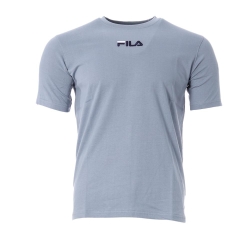 T-shirt Bleu Clair Homme Fila Embroidere