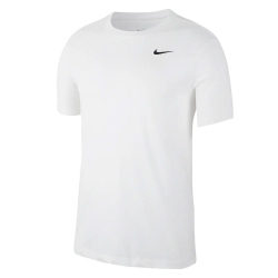 T-shirt Blanc Homme Nike Solid