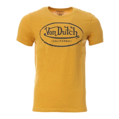 T-Shirt Jaune Homme Von Dutch ART