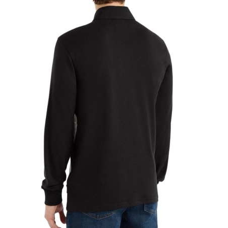 Polo Manches Longues Noir Homme Umbro Rugby Jersey