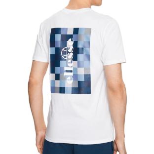 T-shirt Blanc/Bleu Homme Ellesse Chello