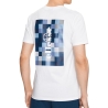 T-shirt Blanc/Bleu Homme Ellesse Chello