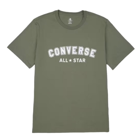 T-shirt Kaki Homme Converse Classic