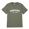 T-shirt Kaki Homme Converse Classic