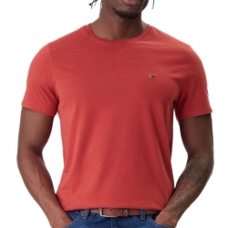 T-shirt Rouge Homme Tommy Hilfiger Tjm Xslim Jersey