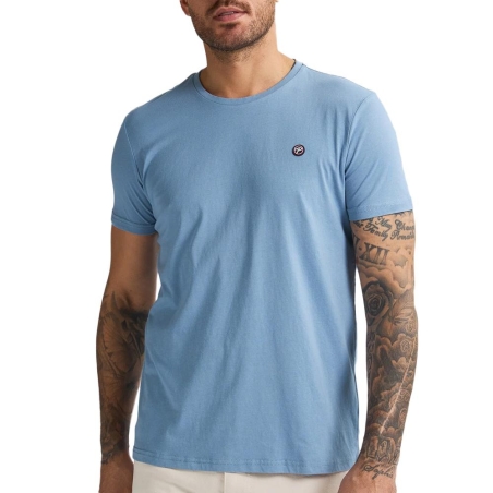 T-shirt Bleu Homme Petrol Industries TSR002-5187