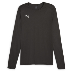 T-Shirt Manches Longues Noir Homme Puma Hoops Team