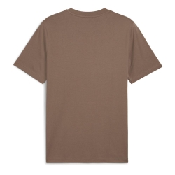 T-Shirt Marron Homme Puma Wardrobe