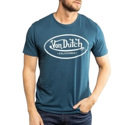 T-Shirt Bleu Homme Von Dutch ART