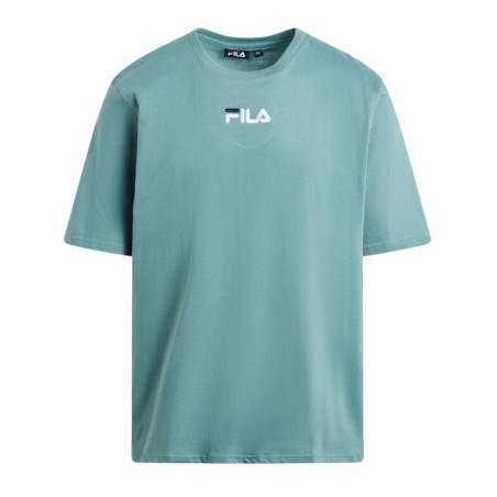 T-shirt Bleu Homme Fila Embroidered