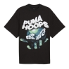 T-Shirt Noir Homme Puma Hoopss