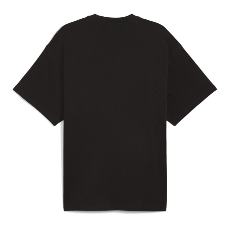 T-Shirt Noir Homme Puma Hoopss