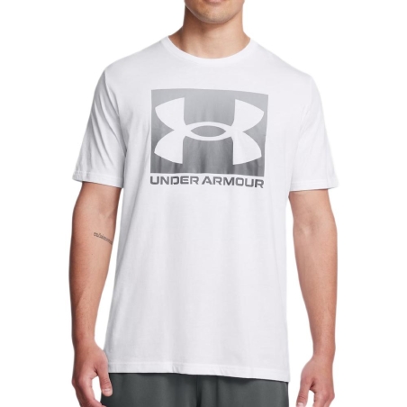 T-Shirt Blanc Homme Under Armour Boxed Updated