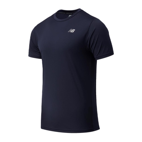 T-shirt Marine Homme New Balance Core Run