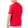 T-shirt Rouge/Noir Homme Fila Flat Matte