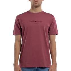 T-shirt Bordeaux Homme Teddy Smith 11017024D0