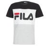 T-shirt Gris/Noir Homme Fila Flat Matte