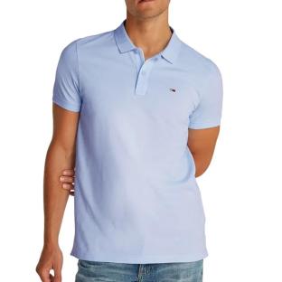 Polo Bleu Homme Tommy Hilfiger Tjm Slim