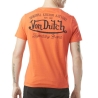 T-Shirt Orange Homme Von Dutch ART