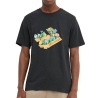 T-shirt Noir Homme Converse Outdoor Star