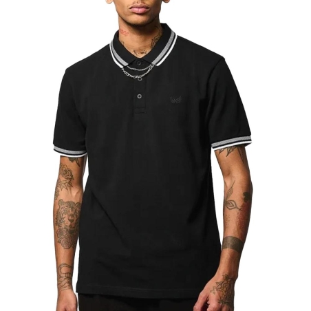 Polo Noir Homme Kaporal JAROD