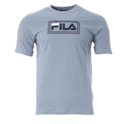 T-shirt Bleu Clair Homme Fila Build