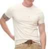 T-Shirt Beige Homme Superdry Essential