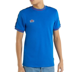 T-shirt Vintage Bleu Homme Umbro Tape Regale