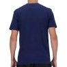 T-shirt Marine Homme New Balance Stacked Logo
