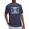 T-shirt Marine/Bleu Homme Under Armour Camo Boxed