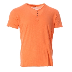 T-shirt Orange Homme Paname Brothers TAZIO
