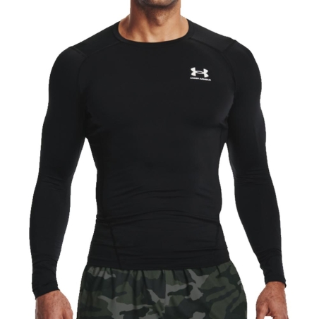 T-shirt Manches Longues Noir Homme Under Armour Comp