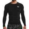 T-shirt Manches Longues Noir Homme Under Armour Comp