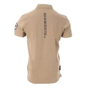 Polo Beige Homme American People Paf