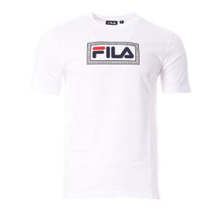T-shirt Blanc Homme Fila Build
