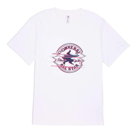 T-Shirt Blanc Homme Converse Chucks