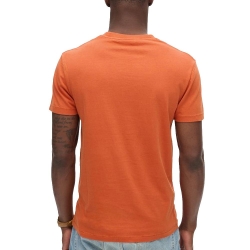 T-Shirt Orange Homme Superdry Essential