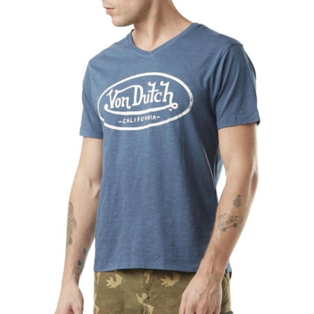 T-shirt Marine Homme Von Dutch TYRON