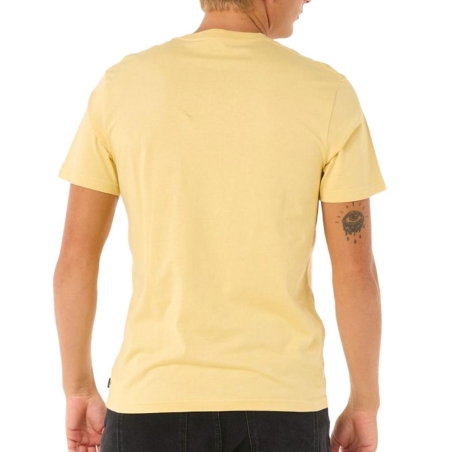 T-Shirt Jaune Homme Rip Curl Sun Soaker