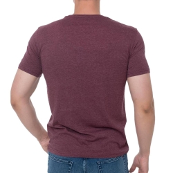 T-shirt Bordeaux Homme Tommy Hilfiger Tjm X Slim Jaspe