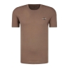 T-shirt Blanc/Marron Homme Calvin Klein Jeans J30J320199