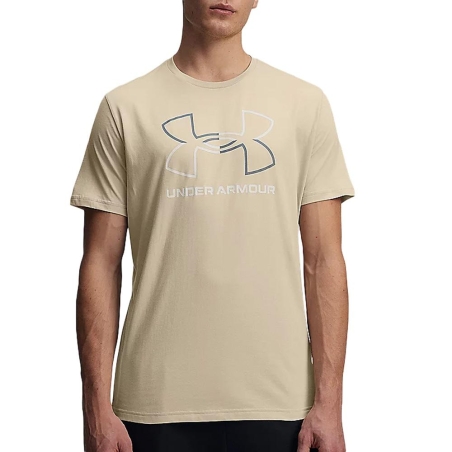 T-shirt Beige Homme Under Armour Ua Gl Foundation