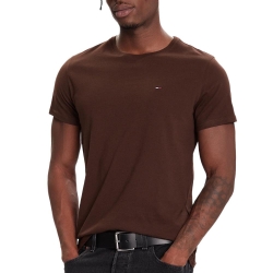 T-shirt Marron Homme Tommy Hilfiger Tjm Xslim Jersey