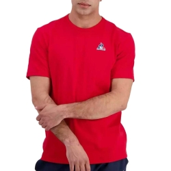 T-shirt Rouge Homme Le Coq Sportif Ess Tee Ss N°1