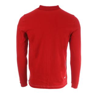 Polo Manches Longues Rouge Homme Hungaria Merapi