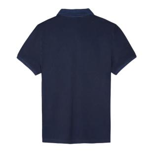 Polo Marine/Marron Homme TBS JAIRO